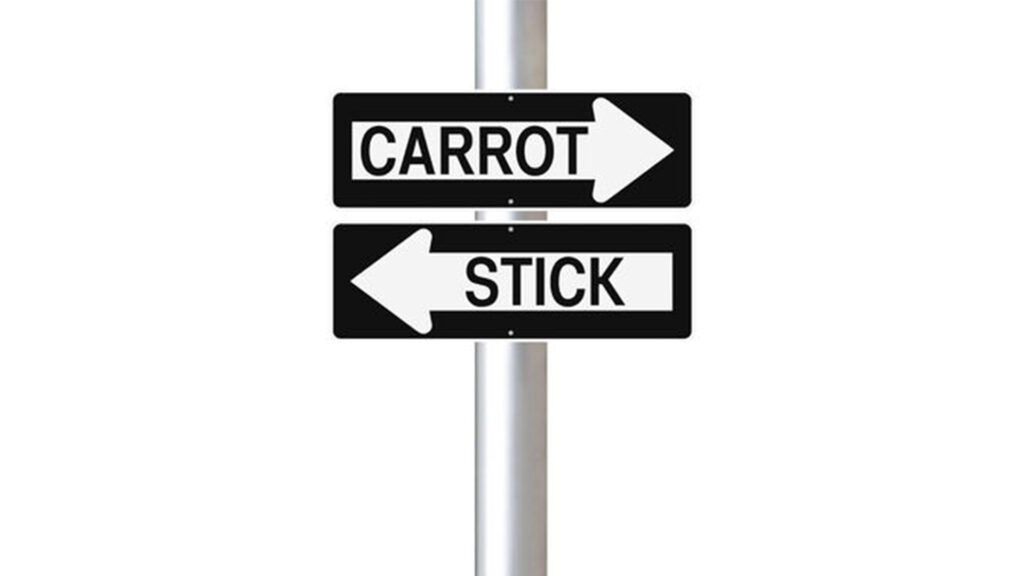 carrot and sticks