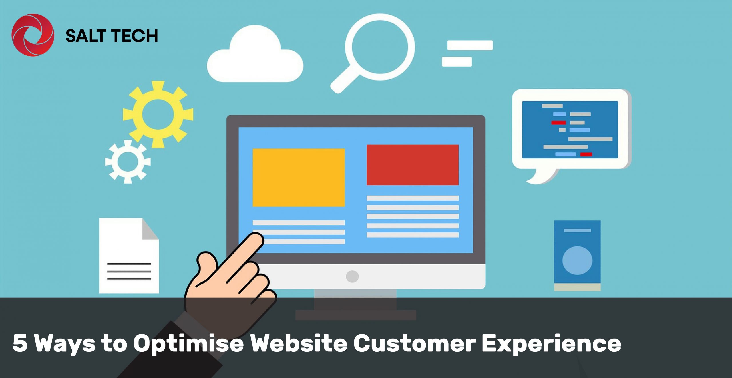 SALT TECH- 5 Ways to Optimise Website Customer Experience